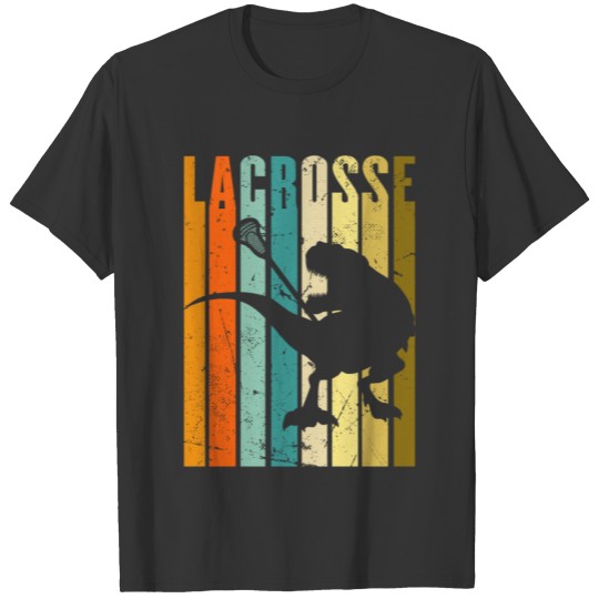Lacrosse Dino Sticks Rebounder Tyrannosaurus Kids T Shirts