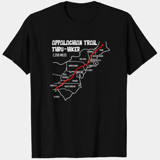 Appalachian Trail Thru- Hiker, US National Park T Shirts