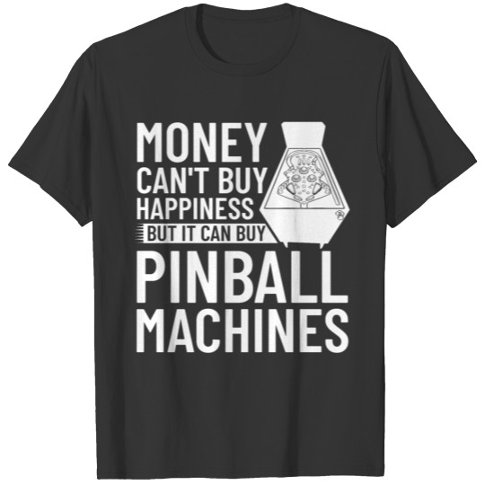 Pinball Machine Game Virtual Player T Shirts