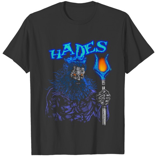 Hades Ancient Greek Gods and Monsters Mythology Re T Shirts