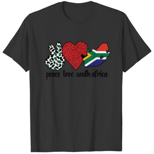 South African South Africa Flag South Africa Roots T-shirt