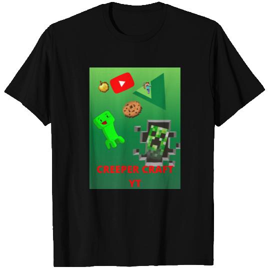 Creeper Craft Sticker T Shirts