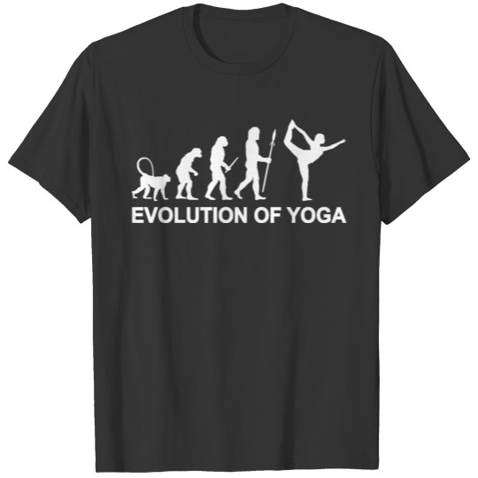 Evolution of Yoga T-shirt