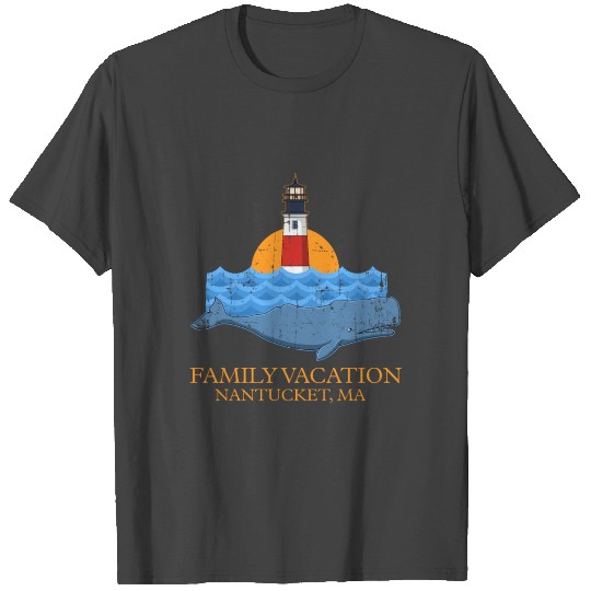 Matching Family Vacation Nantucket Massachusetts T Shirts