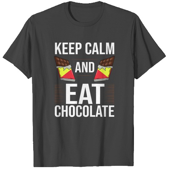 Chocolate Candy Bar Choco Dark Keto T Shirts