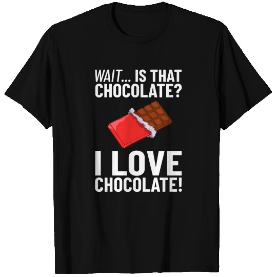 Chocolate Candy Bar Choco Dark Keto T Shirts