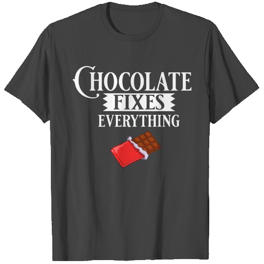 Chocolate Candy Bar Choco Dark Keto T Shirts