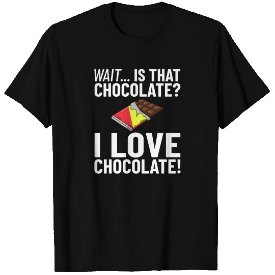 Chocolate Candy Bar Choco Dark Keto T Shirts