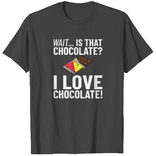 Chocolate Candy Bar Choco Dark Keto T Shirts