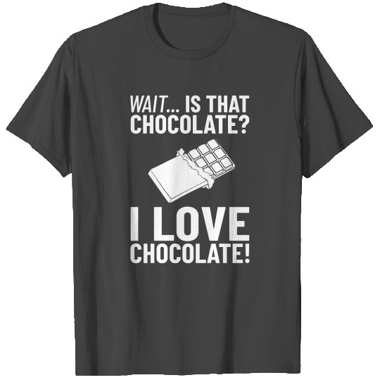 Chocolate Candy Bar Choco Dark Keto T Shirts