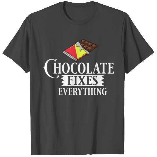 Chocolate Candy Bar Choco Dark Keto T Shirts