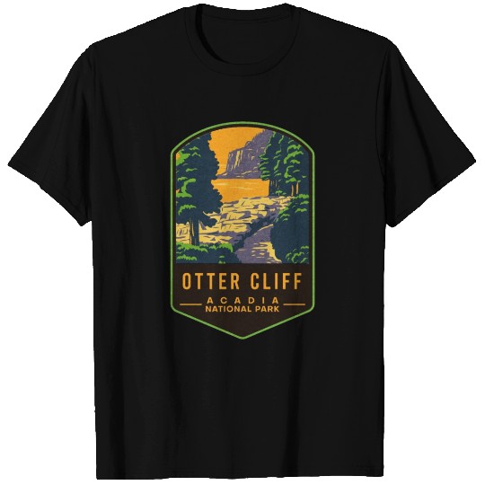 Otter Cliff Acadia National Park T Shirts