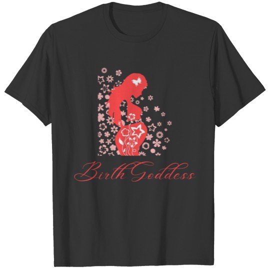 Birth Goddess in Red T-shirt