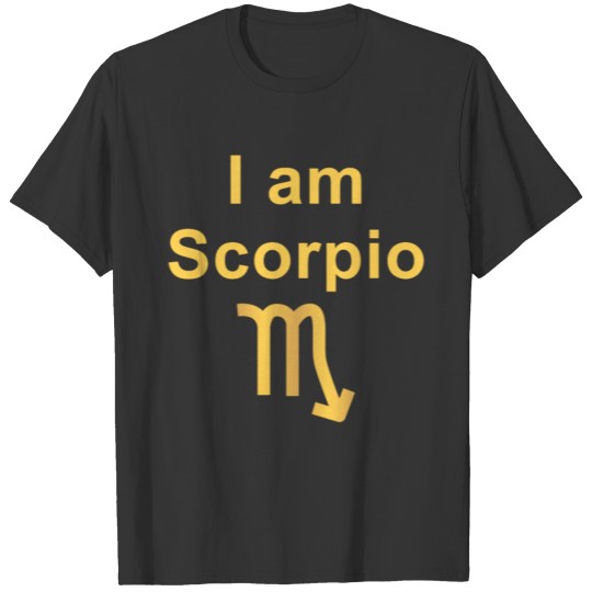 Scorpio Star Sign Gift T-shirt