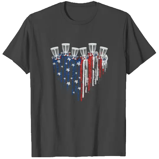 Patriotic Disc Golf Lovers T Shirts