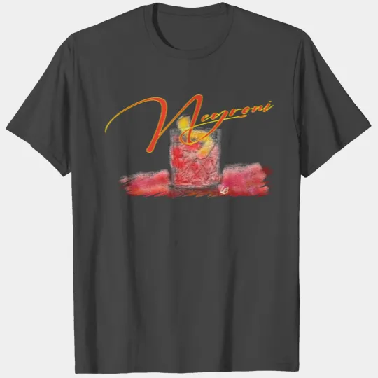 Negroni Cocktail 3 T Shirts