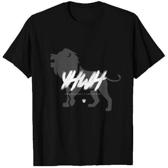 YHWH (Yahweh) Lion | 1 Timothy 6:15 T Shirts