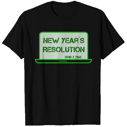 New Year's resolution - The big plan T Shirts