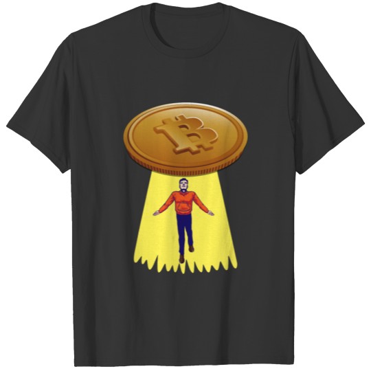 Bitcoin Funny Trader Trading Crypto To The Moon T-shirt