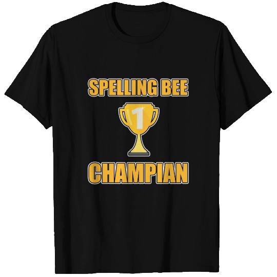 Reading Spelling Bee Champian Funny English Synony T Shirts