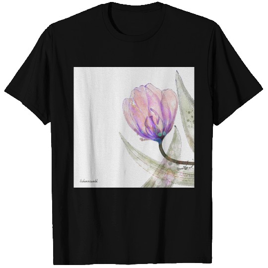 Tulip | Floral Poster T Shirts
