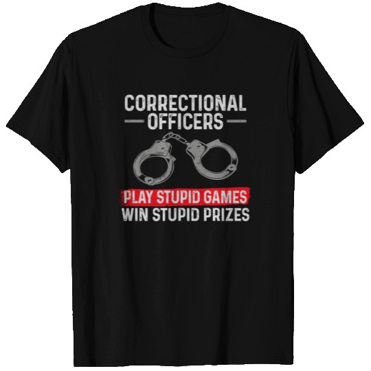 Correctional Officer Patriotic Usa T Shirts