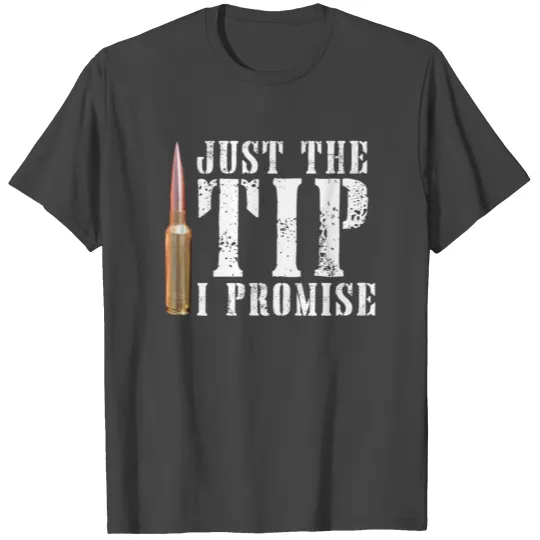 just the tip i promise T Shirts