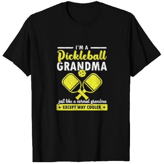Pickleball Grandma Normal But Way Cooler T Shirts