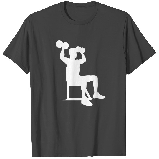 Bodybuilder Workout Shoulder Press Exercise Gift T Shirts