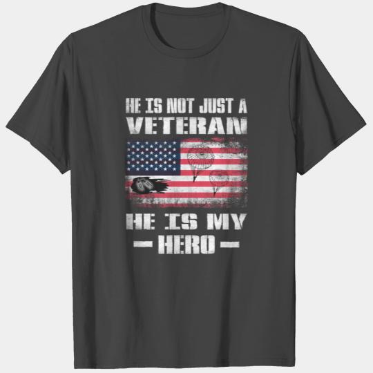 US Paratrooper Veteran Is A Hero Airborne Army T Shirts