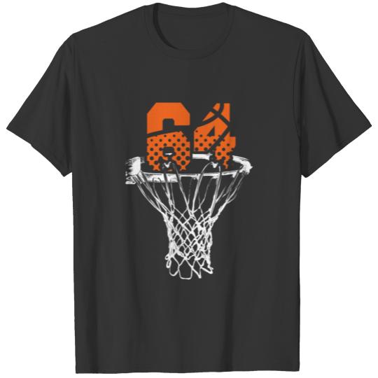 64th Birthday Basketball T-shirt