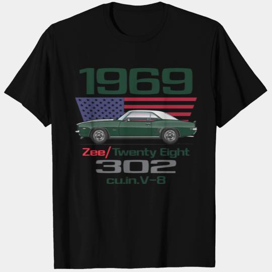 1969 Dark Green T Shirts