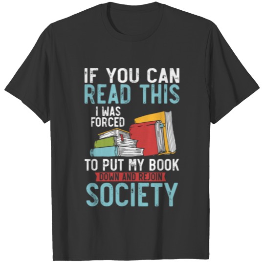 Funny Book Reader Author Novel Reading T Shirts