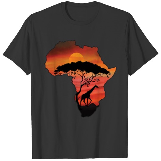 African Giraffe T-shirt