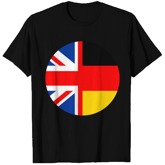 uk germany flag T Shirts