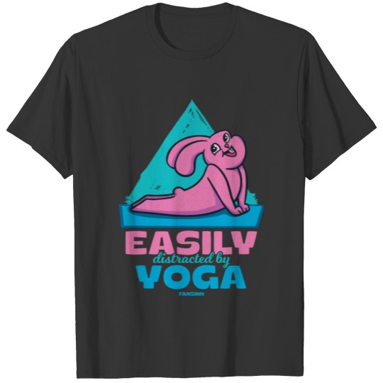 Easily Distracted By Yoga T-shirt
