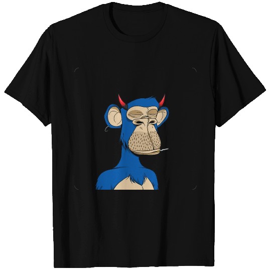 Blue bored monkey T Shirts