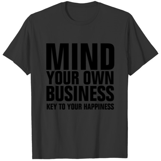 Key To Your Happiness T-shirt