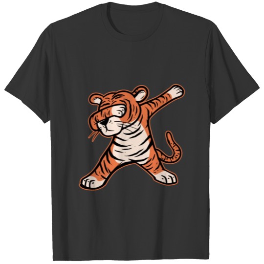 2022 Year Of The Tiger Happy New Year Dabbing T-shirt