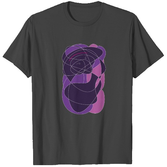 Miss Violet Lines T Shirts