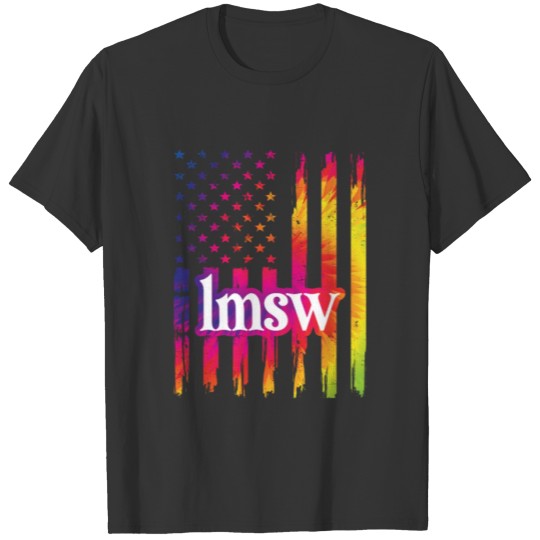 LMSW Licensed Master Social Worker Social Work T-shirt