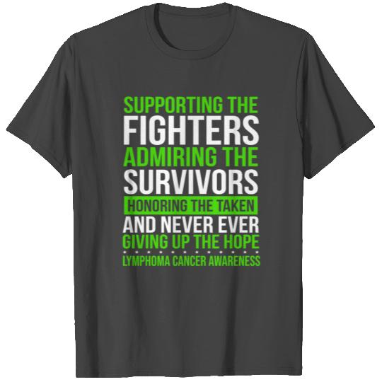 Lymphoma Cancer Survivor Lymphoma Cancer Ribbon T Shirts