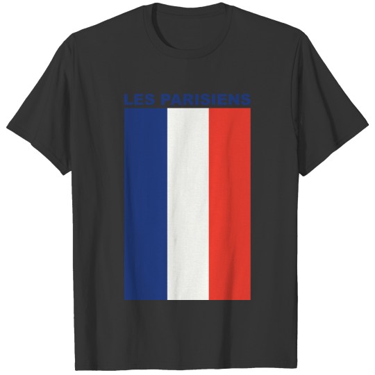 The Parisians Customizable France flag T-shirt