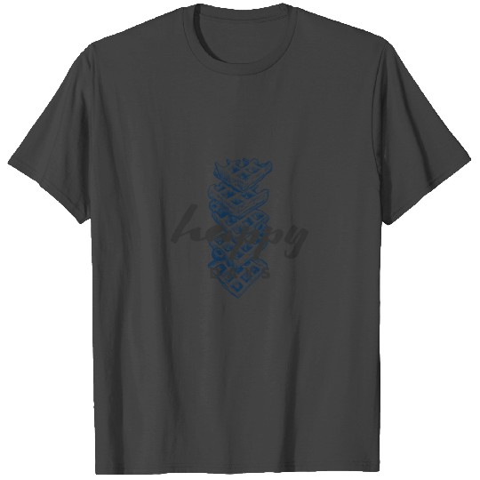 WAFFLE DESIGN T Shirts