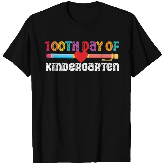 100th day Of School Kindergarten Teacher T Shirts