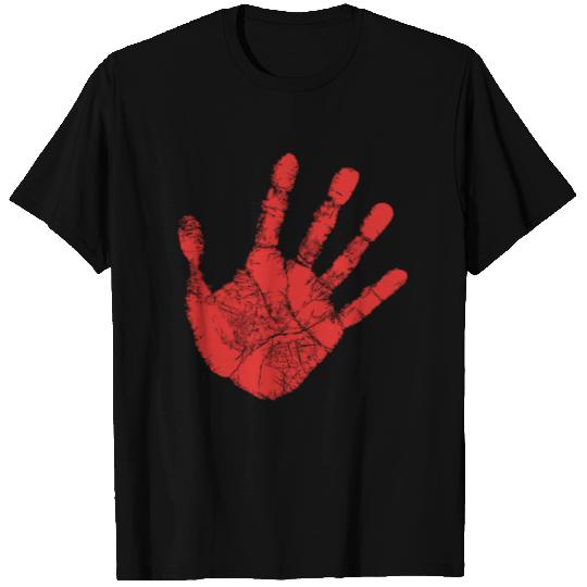 Red Hand - Supporter of MMIW T Shirts