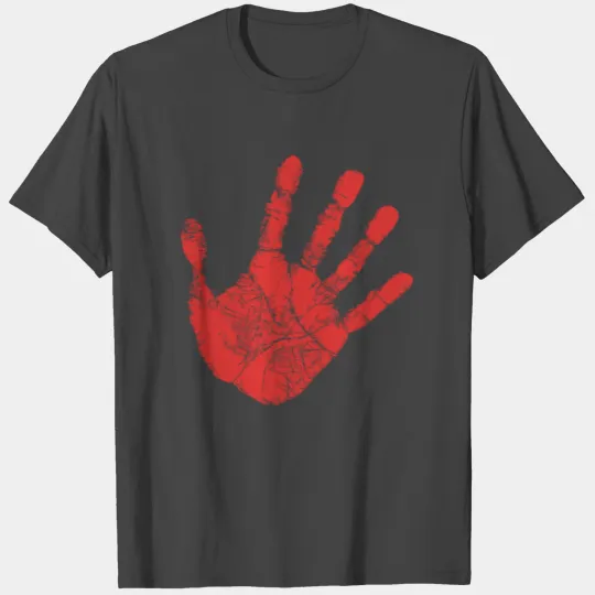 Red Hand - Supporter of MMIW T Shirts
