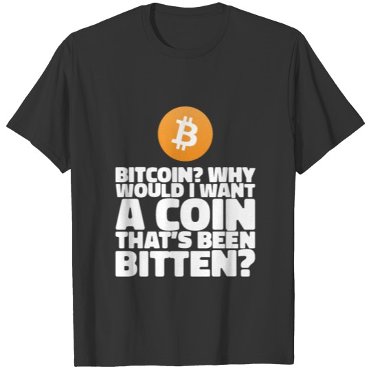 Cryptocurrency Gifts for Bitcoin Miner and Trader T-shirt