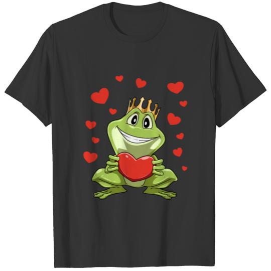 Lovely Funny Frog Valentines Day for a Frog T-shirt