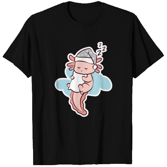Axolotl Stickers nap T Shirts